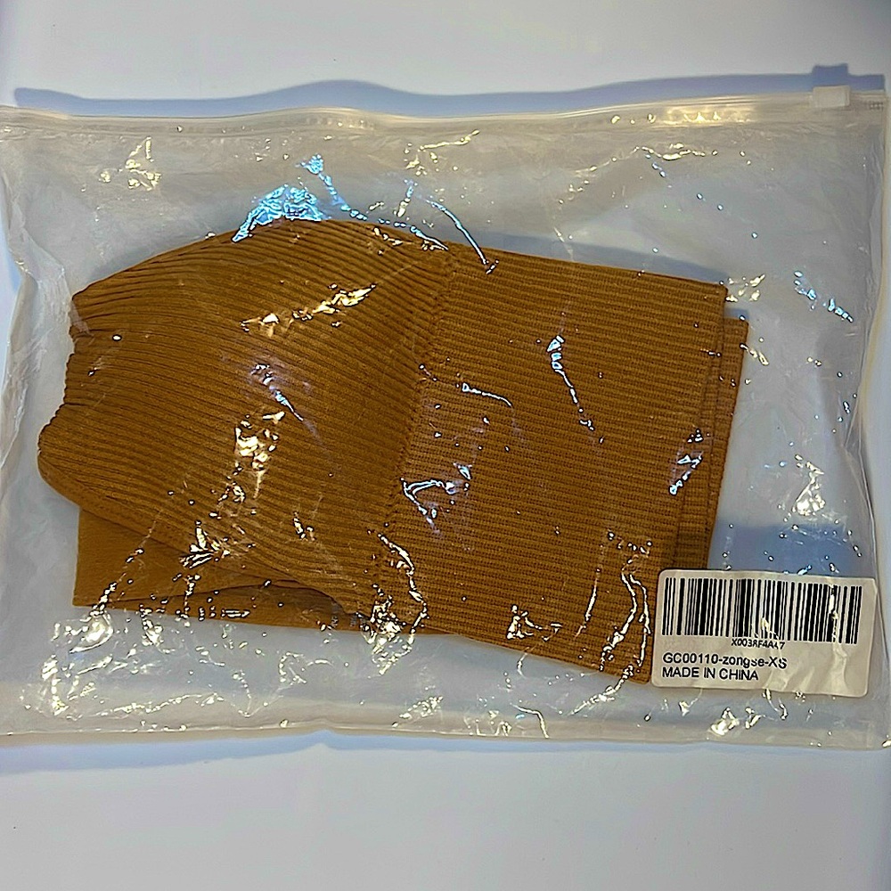 Venbond Women's Sexy Crop Top Deep Plunge Size XS - Picture 7 of 7